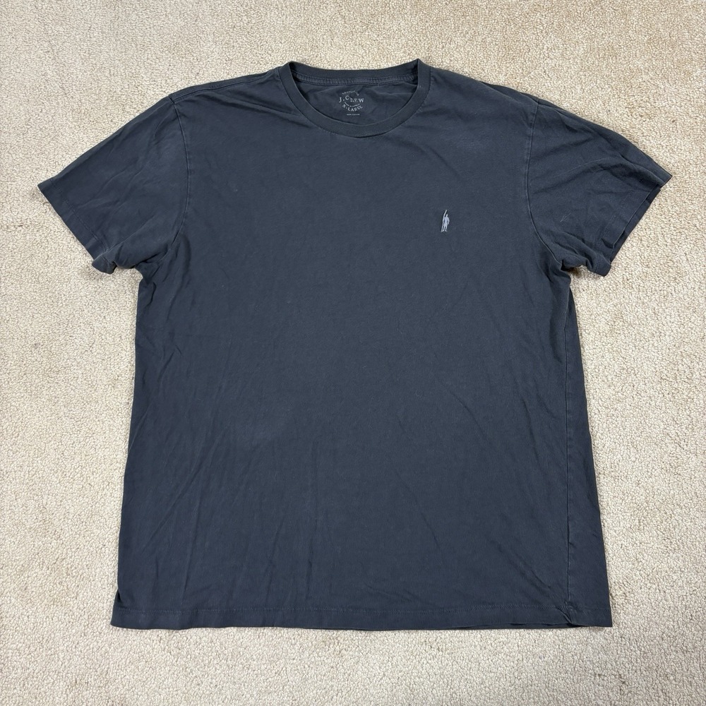J.Crew Gray Broken In Basic T-Shirt Men's Size Xl Short Sleeve Crew Neck Oarsman